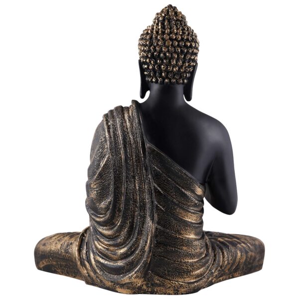 Buddha Idol Statue Showpiece Gift Gifting Item Polystone Home Decor Decoration - Image 3